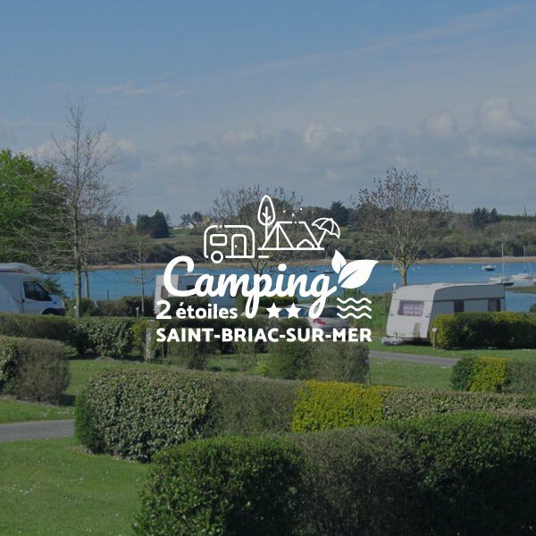 Création logo et site internet WordPress pour un camping à Saint-Briac-Sur-Mer