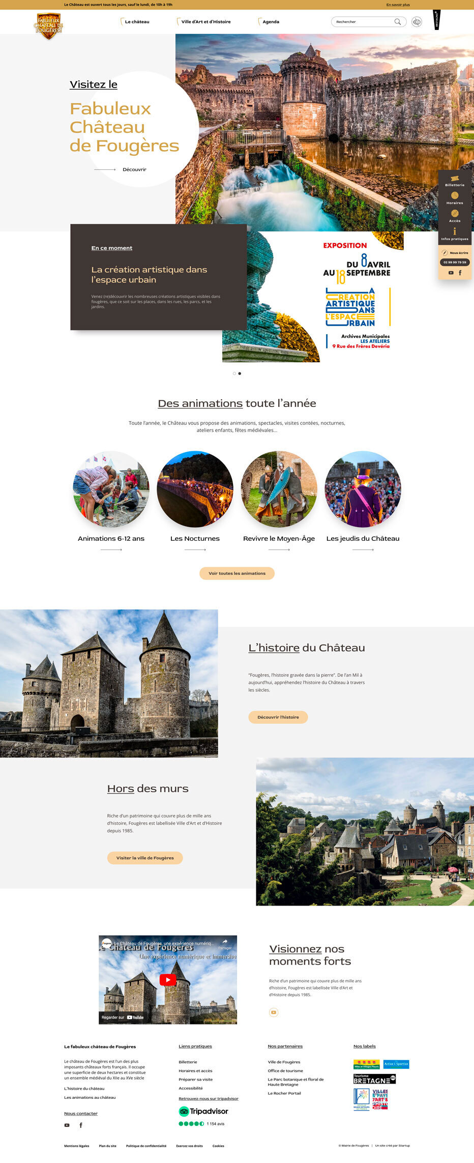 Chateau Fougères - Capture