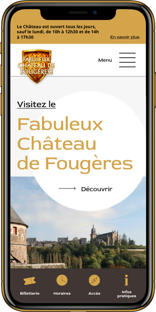 Chateau Fougères - Iphone 1