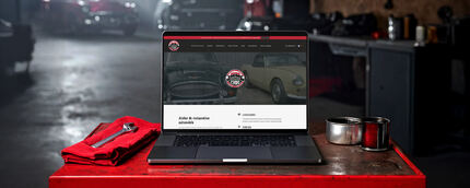 Site vitrine et référencement naturel pour un spécialiste de la restauration automobile